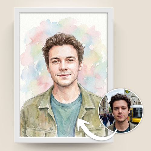 Aquarell-Portrait