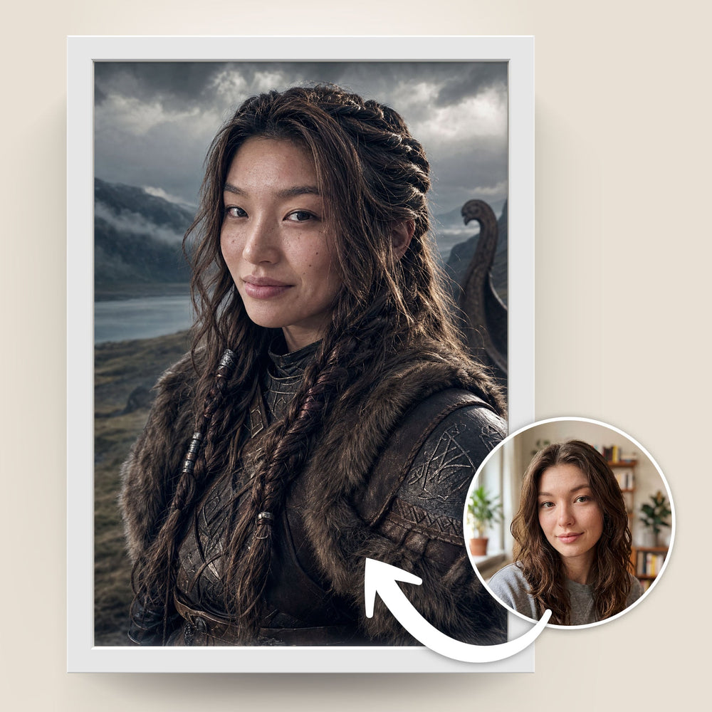 Wikinger-Portrait